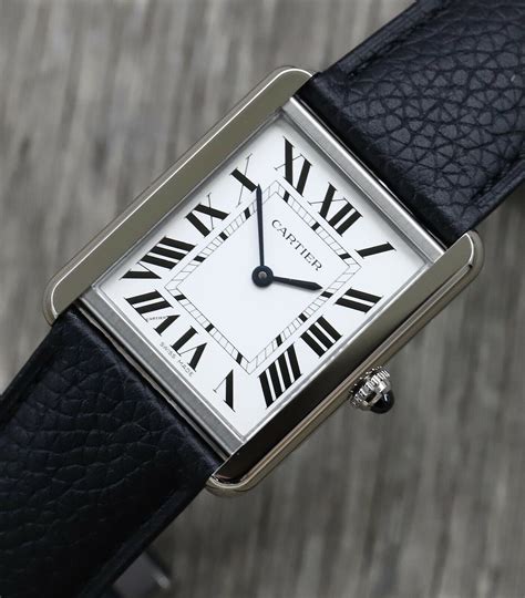 Cartier tank solo large quartz